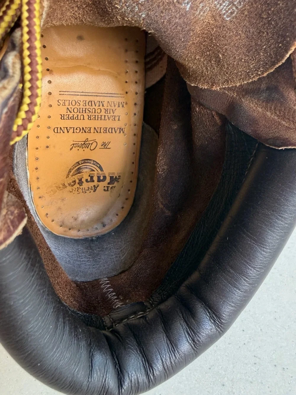 Vintage Dr Martens Ben 939 Men Boots Size UK 7, US 8~8.5, Women 9.5~10,England